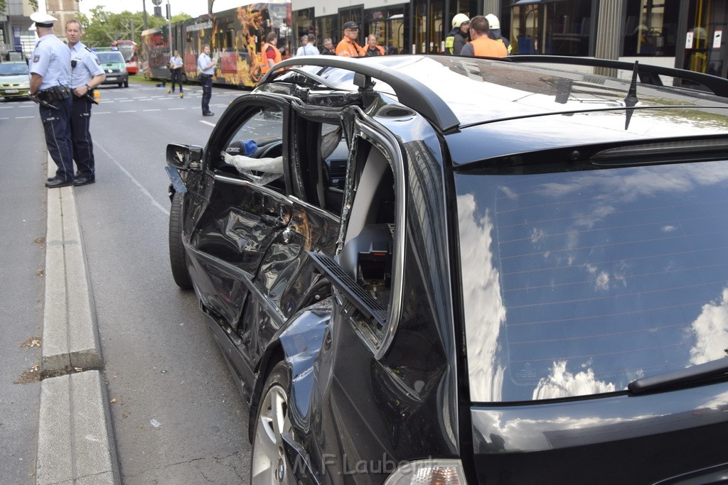 VU PKW Strab Koeln Mitte Caecilienstr Hohe Str P67.JPG - Miklos Laubert